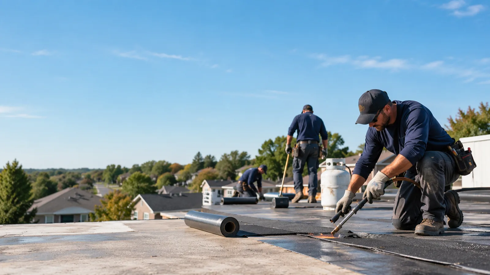 Flat Roof Leak Repair providers in Forest, OH
